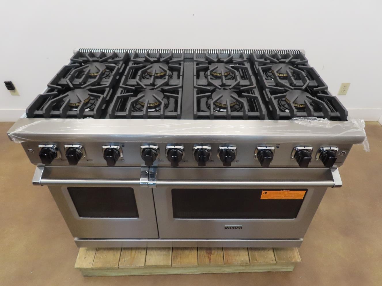 Viking 5 Series 48" Freestanding Gas Range VGR5488BSS 2021 Model Production