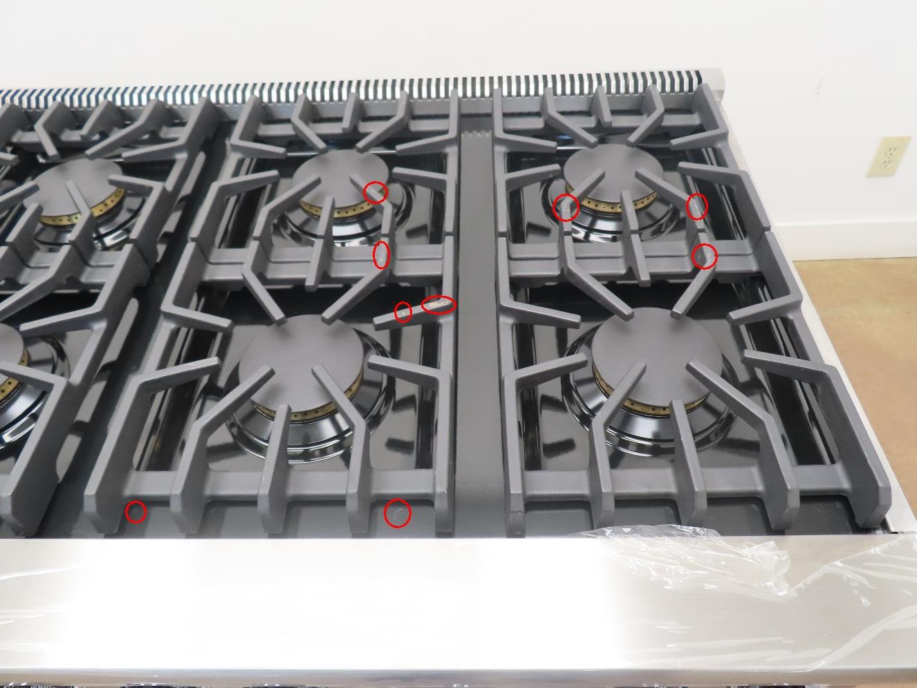 Viking 5 Series 48" Freestanding Gas Range VGR5488BSS 2021 Model Production