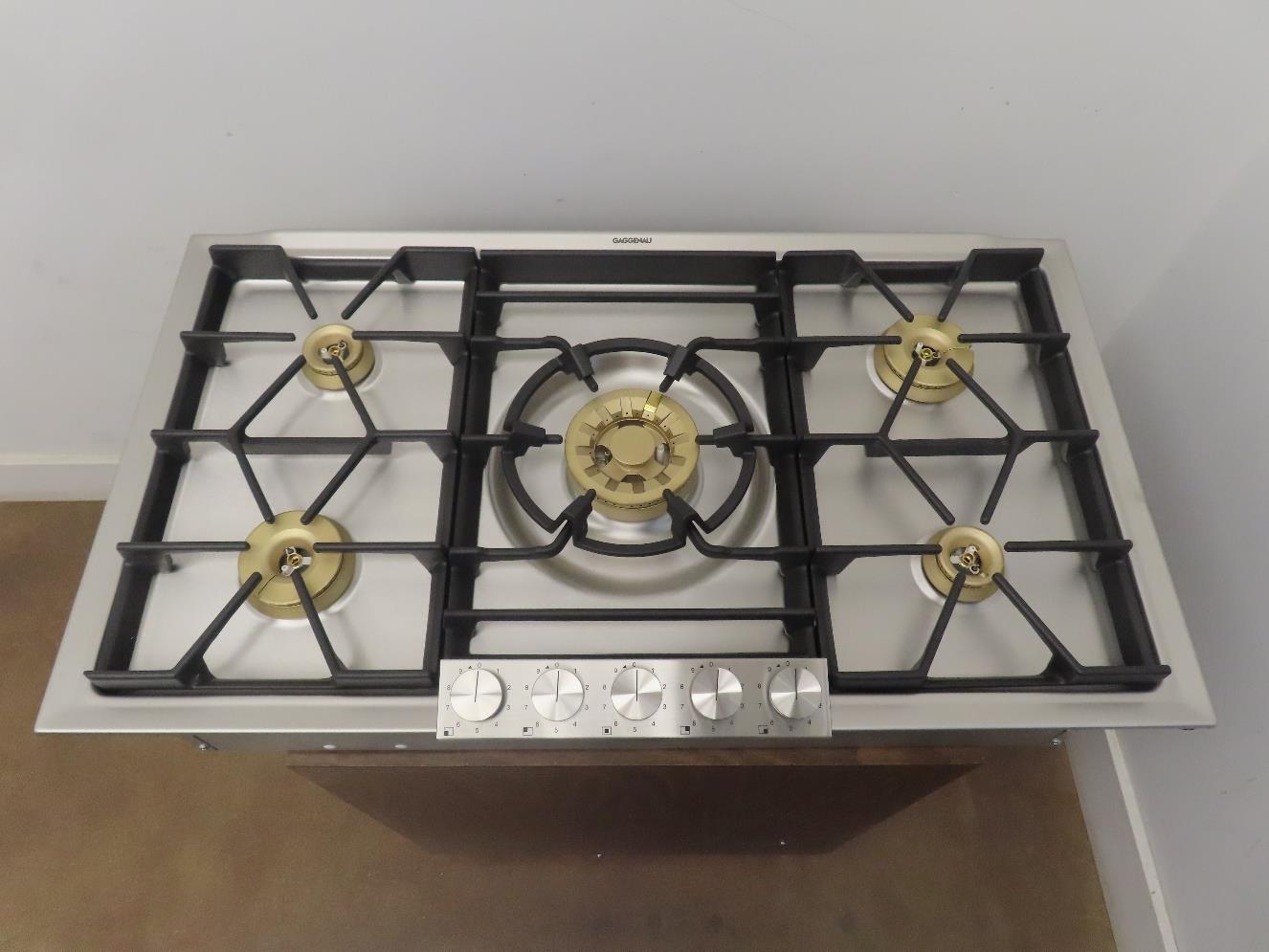 Gaggenau 200 Series VG295250CA 36" Stainless Gas Cooktop 5 Sealed Burners Pics