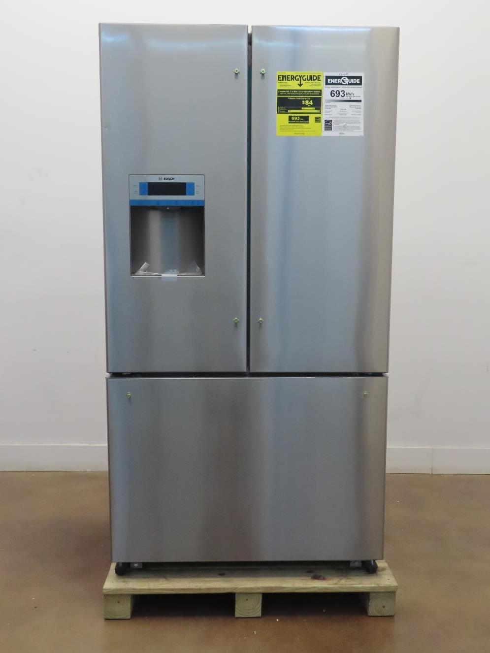 Bosch 800 Series B26FT50SNS 36" Stainless Steel French Door Refrigerator