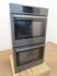 Bosch 800 Series HBL8642UC 30" Black St. Double Electric Wall Oven FullWarranty