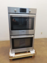 Bosch 500 Series HBL5651UC 30" Convection Double Electric Wall Oven PerfectFront