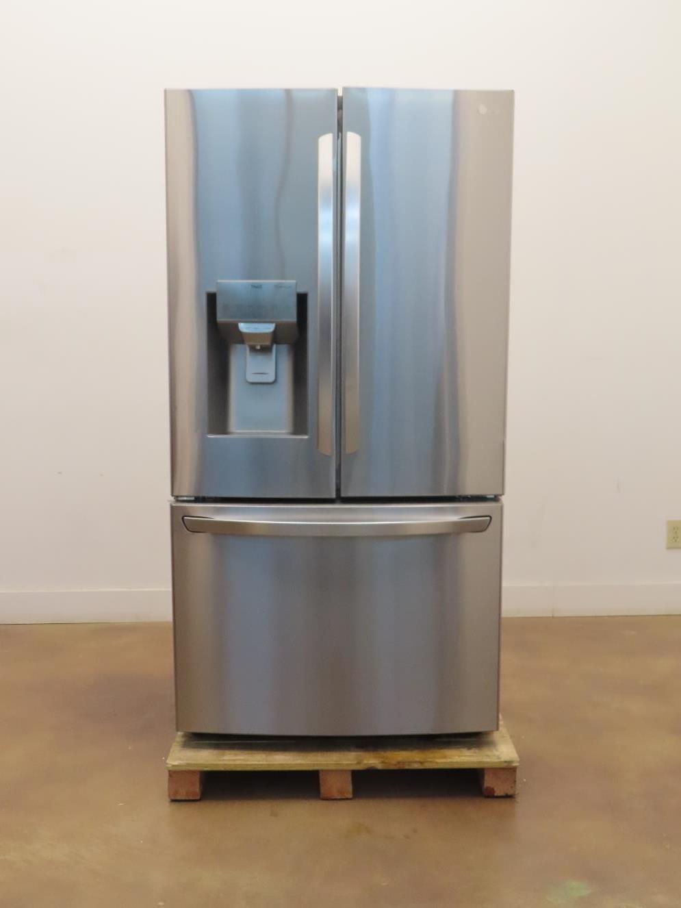 LG LRFXC2416S 36" Counter Depth Smart 3-Door French Door Refrigerator Stainless