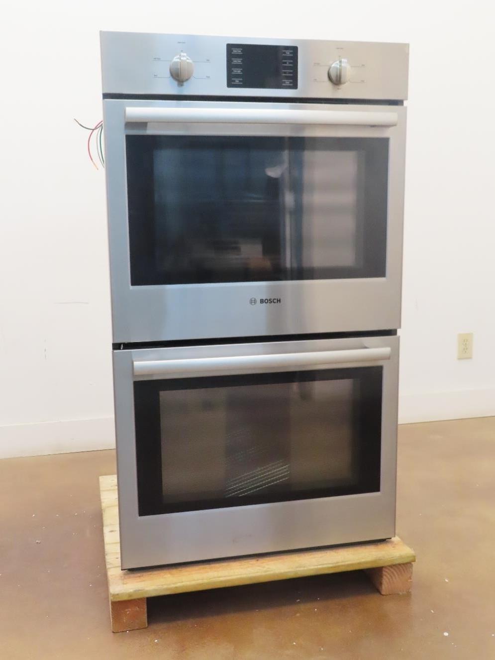 Bosch 500 Series HBL5551UC 30" Double Electric Wall Oven Full Warranty Pics