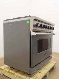 Viking 5 Series VDR5366BDG 36" Damascus Grey Dual Fuel Range 2022 Model