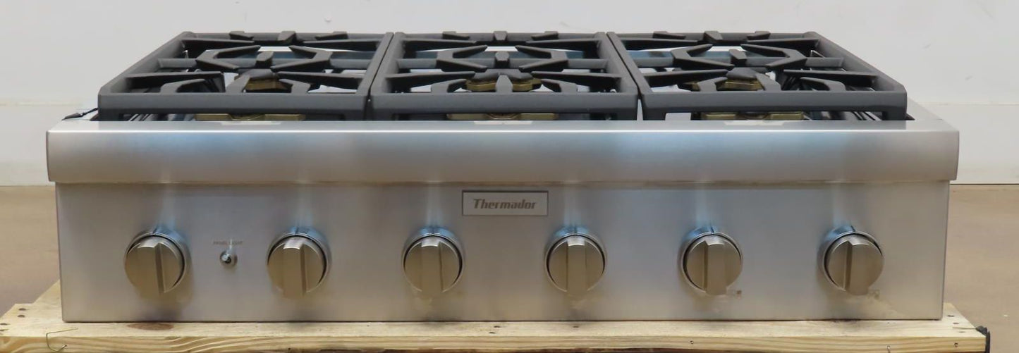 Thermador Professional Series PCG366W 36" Gas Rangetop Full Warranty (2 years)