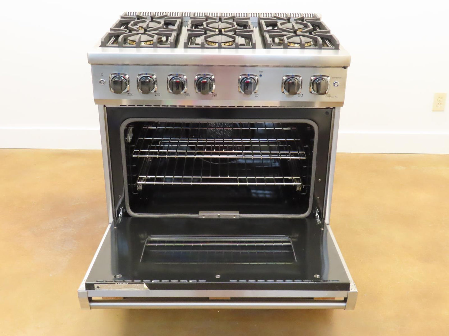 Viking 5 Series VGR5366BSS 36" Stainless Pro-Style Natural Gas Range 2022 Model