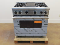 Viking 7 Series VGR73624GSS 36" Freestanding Professional Gas Range 2020 Model