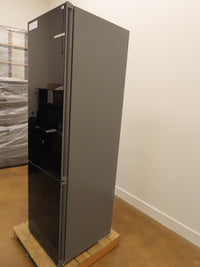 Bosch 800 Series B24CB80ESB 24" Freestanding Smart Black Glass Refrigerator