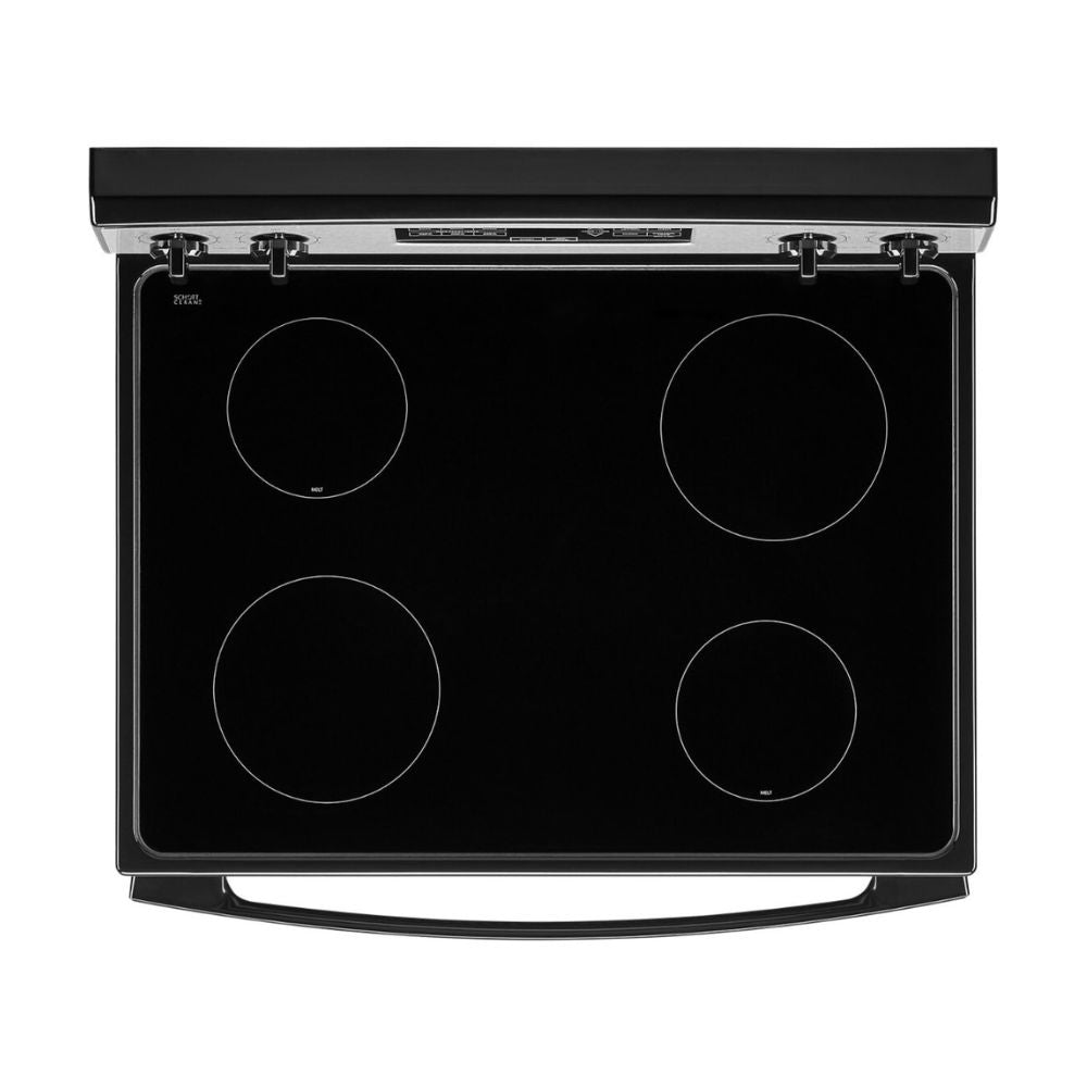 AER6303MMS - Amana 4.8 cu. ft. Electric Range with Large Oven Capacity, Temp Assure™ Cooking System, Storage Drawer (Stainless Steel)