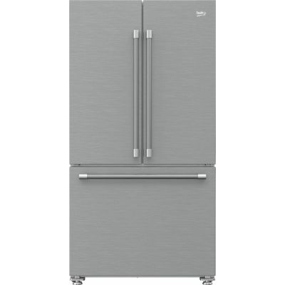 BFFD3624XSS Beko 36" French Door Refrigerator with EverFresh+® and Active Fresh Blue Light in Stainless Steel