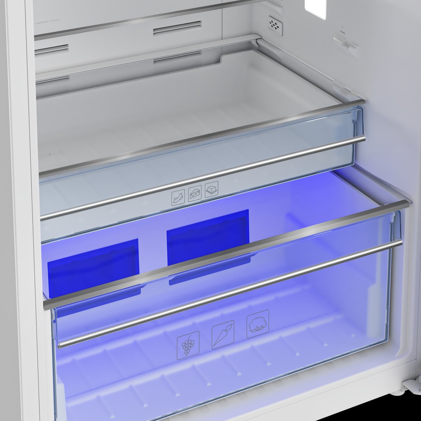 BFTF2716WH: 28" Freezer Top White Refrigerator