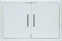 BLZAD32RSC Blaze 32" Double Access Door with Paper Towel Holder and Soft Close Drawers in Stainless Steel