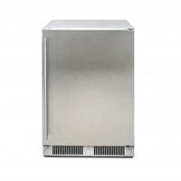 BLZSSRF55 Blaze 5.5 Cu. Ft. Outdoor Rated Compact Refrigerator with Stainless Steel Door and Lock
