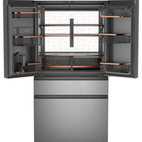 CGE29DM5TS5 — Café 28.7 cu. ft. Smart 4-Door French Door Refrigerator with Dual-Dispense AutoFill Pitcher, Convertible Drawer, TwinChill™ Dual Evaporators (Platinum Glass)