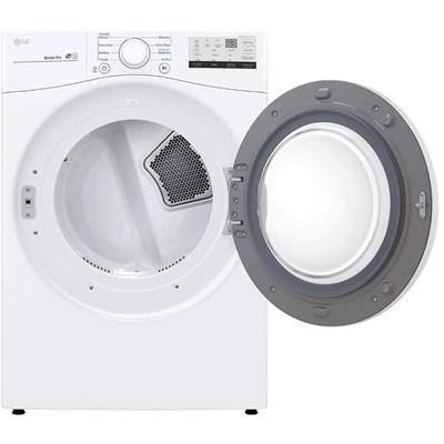 DLE3400W LG 7.4 Cu. Ft. White Front Load Electric Dryer