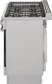 ECFG3668AS Electrolux 36" Front Control Freestanding Gas Range with 6 Burners and True Convection Oven in Stainless Steel