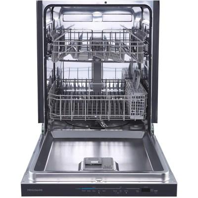 FDHP4336AS Frigidaire 24" Built-In Dishwasher with 12 Place Settings, 49 dBA, 5 Wash Cycles, Stainless Steel