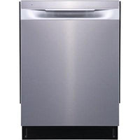 FDHP4336AS Frigidaire 24" Built-In Dishwasher with 12 Place Settings, 49 dBA, 5 Wash Cycles, Stainless Steel