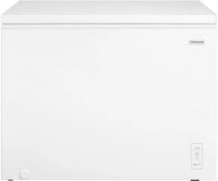 Frigidaire 10 Cu. Ft. Convertible Garage Ready chest freezer White - Interior Light, temperature control, Manual Defrost