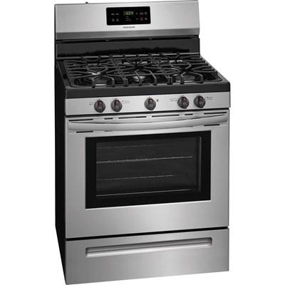 FFGF3054TS Frigidaire 30" Freestanding Gas Range with 5 Sealed Burners and 5.0 Cu. Ft. Oven in Stainless Steel
