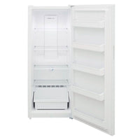 The 13 cu. ft. upright freezer offers ultimate flexibility with its convertible freezer-to-refrigerator feature and garage-ready design. It ensures consistent freezing with the EvenTemp™