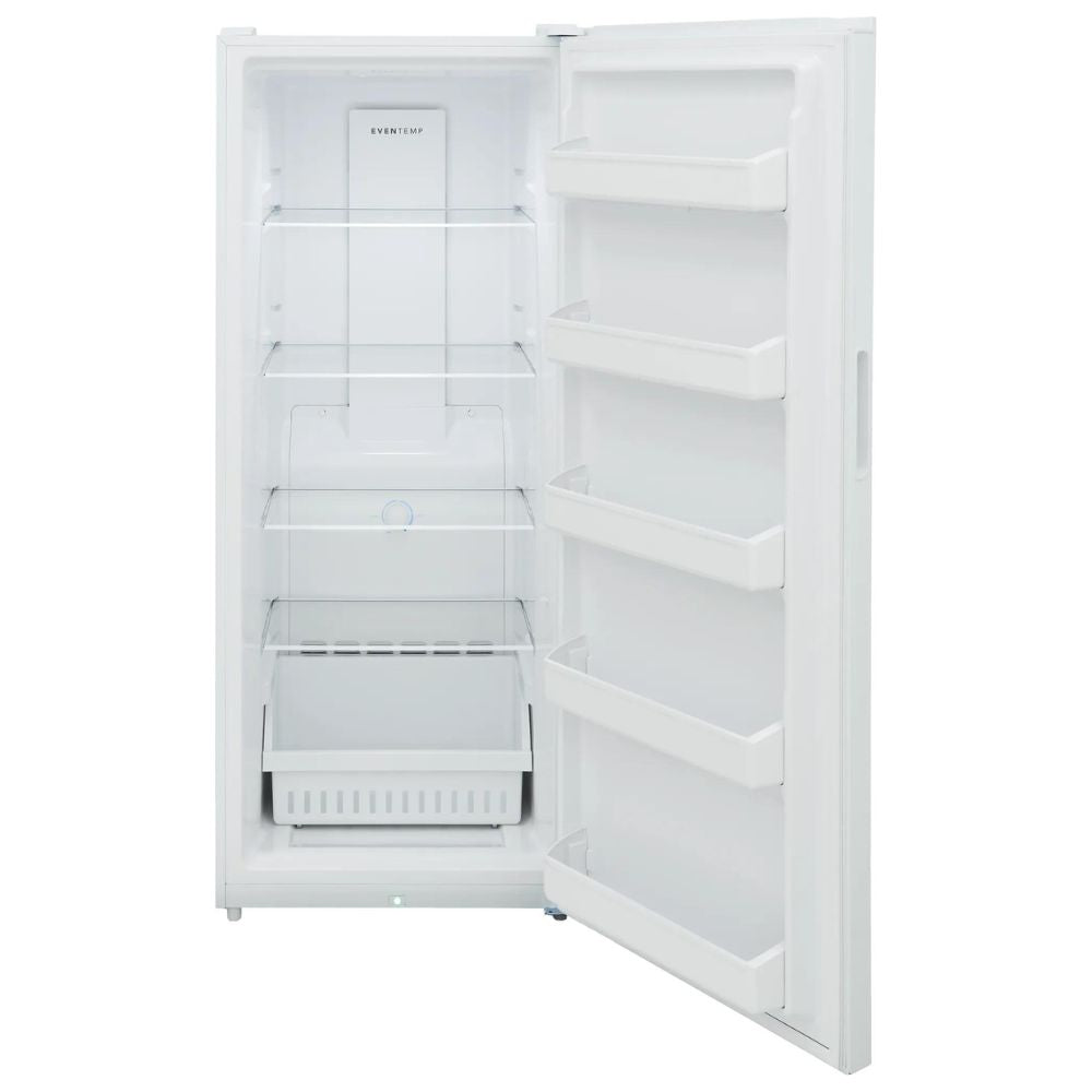 16 Cu. Ft. Convertible Upright Freezer with Freezer-to-Refrigerator Mode, Garage Ready Design (0°F–110°F), EvenTemp™ Cooling System, Power Outage Assurance (Up to 2 Days), Frost-Free Design, Reversible Door, ENERGY STAR® Certified