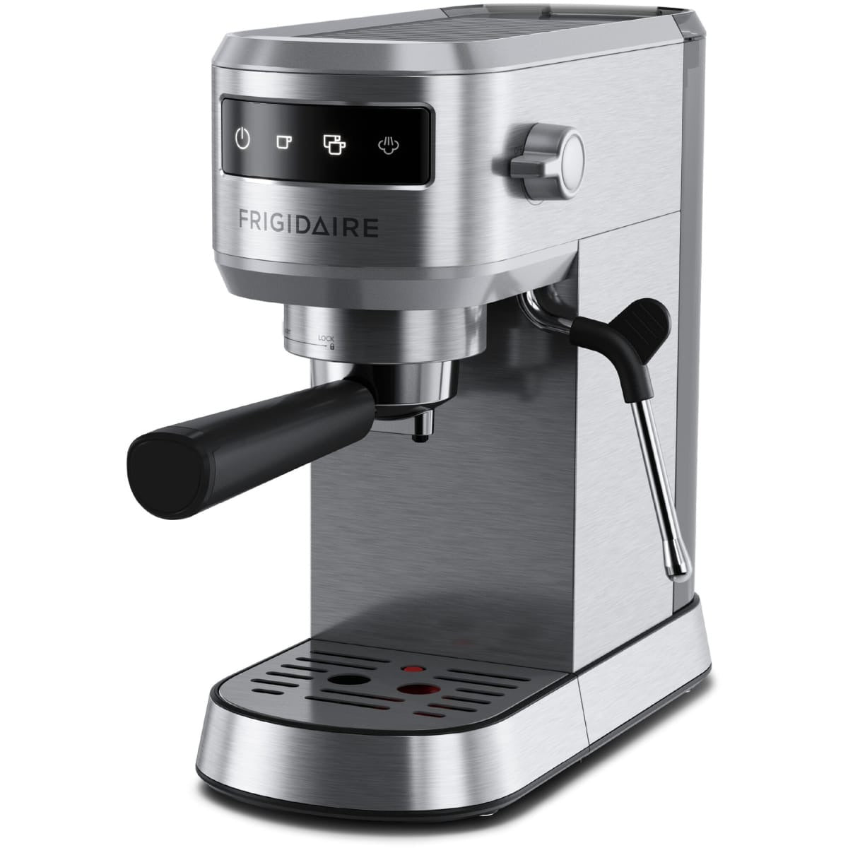 FREM100SS Frigidaire Professional Steam Espresso Machine with 15-Bar Pump and Stainless Steel Finish