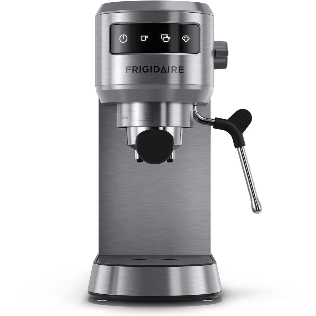 FREM100SS Frigidaire Professional Steam Espresso Machine with 15-Bar Pump and Stainless Steel Finish