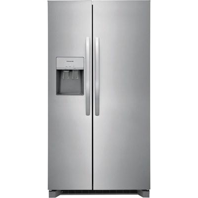 FRSS2623AS Frigidaire® 36 in. 25.6 Cu. Ft. Stainless Steel Side-by-Side Refrigerator