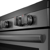 GCRE3060BD Frigidaire Gallery® 30" Smudge-Proof® Black Stainless Steel Freestanding Electric Range