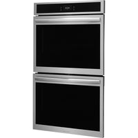30 Inch Double Electric Wall Oven with 10.6 Cu. Ft. Total Capacity, Stone-Baked Pizza Mode, Total Convection, Air Fry, Pizza Shield, Stone and Peel Included, No PreHeat, Slow Cook, and Star-K Certified