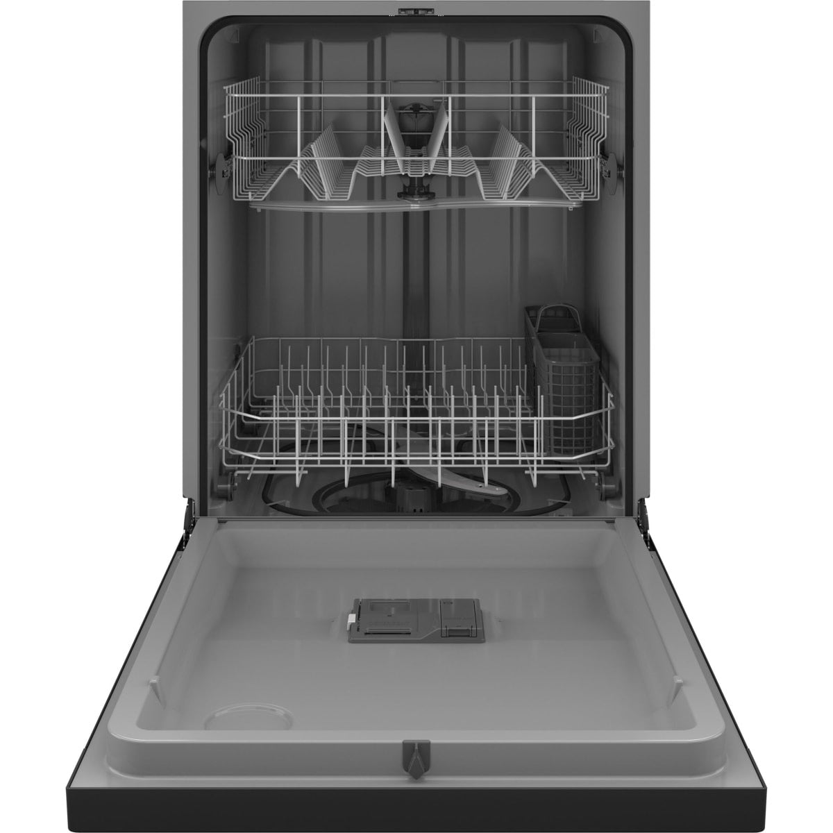 GDF511PGRBB GE 24-inch Built-In Dishwasher with Front Controls and Dry Boost™ Technology - Black