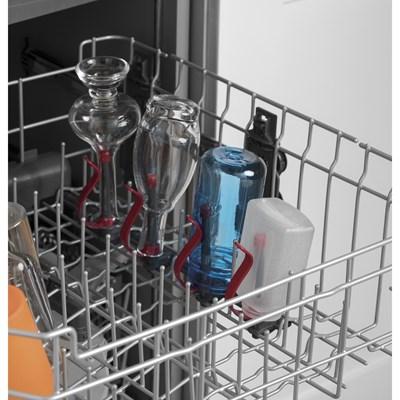 GDF630PSMSS GE® 24" Front Control Stainless Steel Dishwasher with Plastic Interior, Sanitize Cycle & Dry Boost