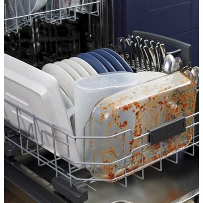 GDF645SSNSS GE® 24" Front Control Stainless Steel Dishwasher with Stainless Steel Interior, Sanitize Cycle & Dry Boost