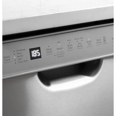 GDF645SSNSS GE® 24" Front Control Stainless Steel Dishwasher with Stainless Steel Interior, Sanitize Cycle & Dry Boost
