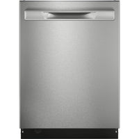 GDSP4715AF 24 in Built‑In Dishwasher with CleanBoost™, MaxBoost™ Dry, OrbitClean®, Sanitize Cycle, Adjustable Racks & 14‑Place‑Setting Capacity – Smudge‑Proof Stainless Steel
