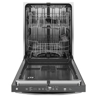 GDT650SYVFS GE® 24" Top Control Built-In Dishwasher with Dry Boost and Steam Prewash in Fingerprint Resistant Stainless Steel