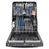 GDT650SYVFS GE® 24" Top Control Built-In Dishwasher with Dry Boost and Steam Prewash in Fingerprint Resistant Stainless Steel