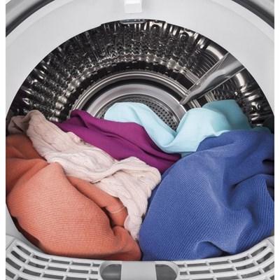 GFD14ESSNWW GE® 4.3 cu. ft. Front Load Vented Electric Dryer with Stainless Steel Basket