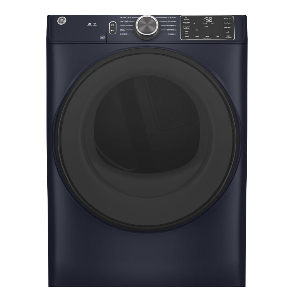 GFD55ESPRRS GE® 7.8 Cu. Ft. Sapphire Blue Smart Front Load Electric Dryer