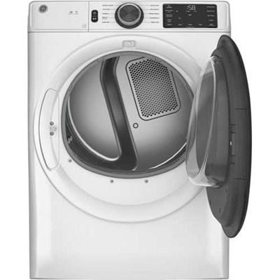 GFD55GSSNWW GE® 7.8 Cu. Ft. White Smart Front Load Gas Dryer
