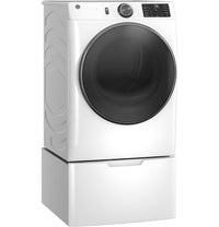 GFD65GSSVWW 7.8 Cu. Ft. ENERGY STAR Front Load Gas Dryer with Steam White