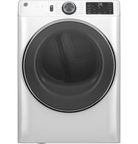 GFD65GSSVWW 7.8 Cu. Ft. ENERGY STAR Front Load Gas Dryer with Steam White
