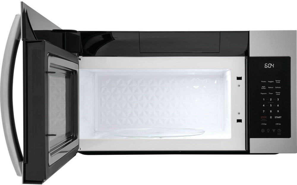 GMOS1962AF Frigidaire 1.9 Cu. Ft. Over-The-Range Microwave with Sensor Cook and LED Lighting in Stainless Steel