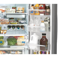 GRFS287DAF Frigidaire Gallery 28 cu. ft. Standard-Depth French-Door Refrigerator with EvenTemp™ Cooling, Dual Ice Maker, ReadyStore™ Beverage Rack, Slide-Under Shelving (Stainless Steel)