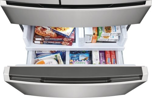GRMC2273CF Frigidaire Gallery® 36 in. 21.5 Cu. Ft. Smudge-Proof® Stainless Steel Counter Depth French Door Refrigerator