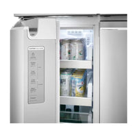 36 Inch Counter-Depth 4 Door French Door Refrigerator with 21.5 Cu. Ft. Capacity, Spill-Proof Glass Shelves, CrispSeal® Crispers with Auto Humidity, Ice Maker, Exterior Ice and Water Dispenser, Smudge-Proof Stainless Steel, ENERGY STAR Certified