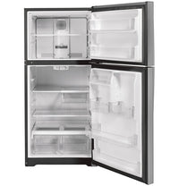GTS22KYNRFS GE® 33 in. 21.9 Cu. Ft. Fingerprint Resistant Stainless Steel Freestanding Refrigerator