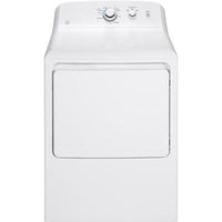 GTX33EASKWW GE® 6.2 Cu. Ft. White Front Load Electric Dryer